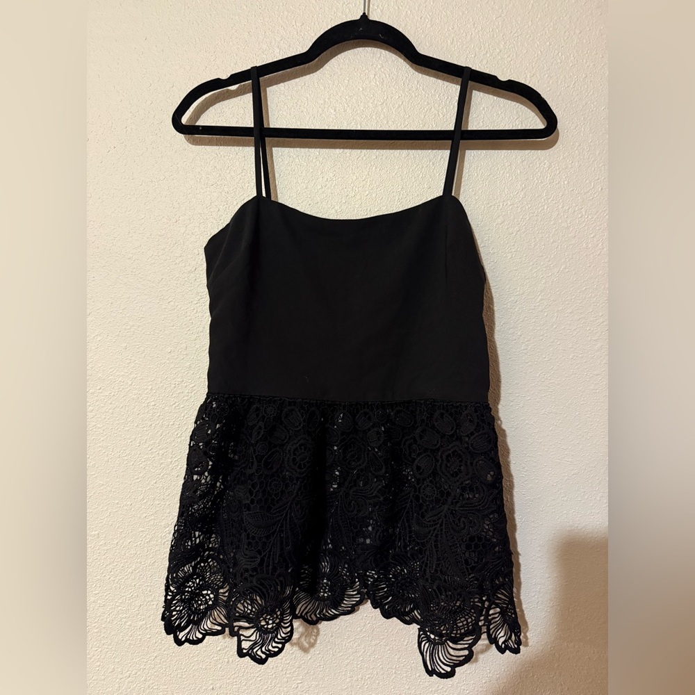 AFTER MARKET LACE DETAIL TANK TOP SMALL - Picture 2 of 4